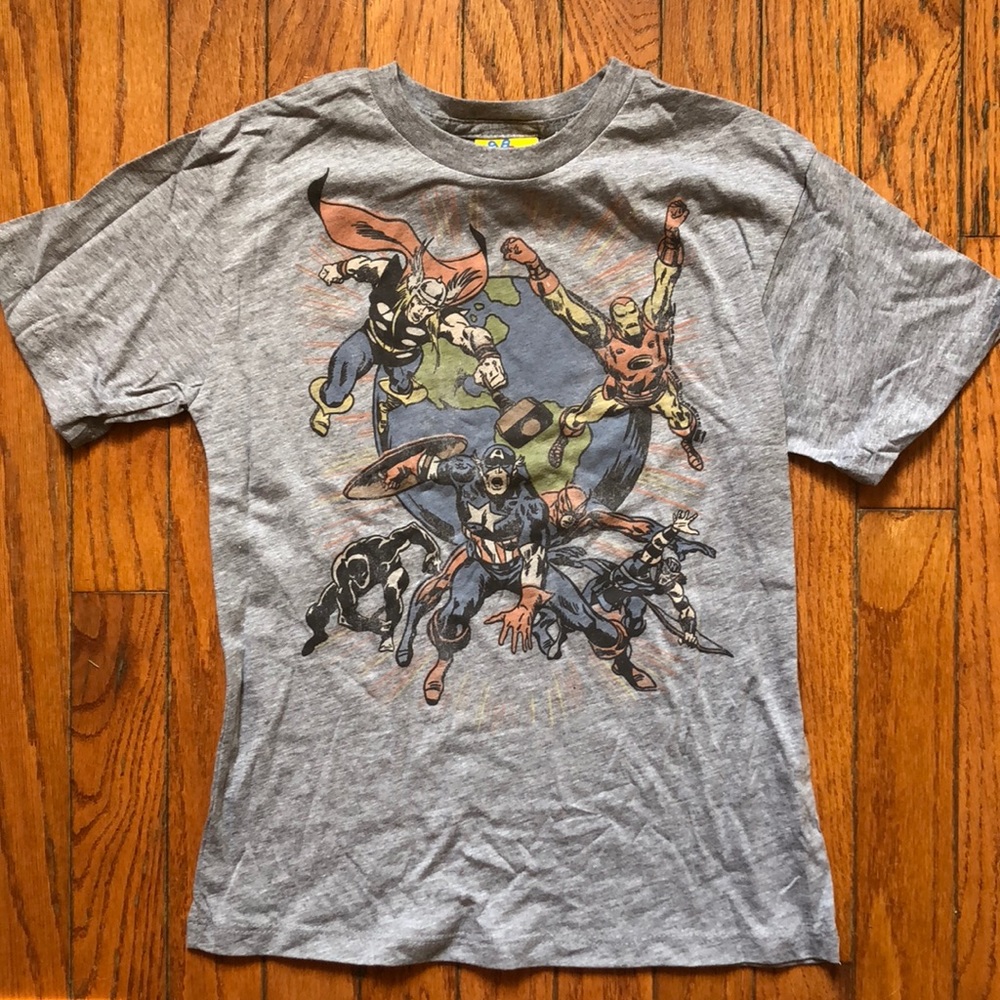 Boys Junk Food Marvel t-shirt